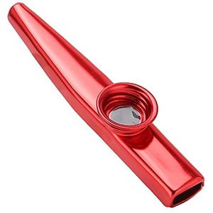 Muzikale Kazoos, Kill Time Kazoos Muziekinstrumenten Lichtgewicht voor op reis voor thuis voor entertainment(rood)