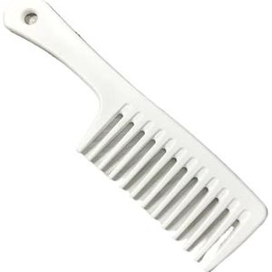 Kam met lang haar, haarkam, hittebestendig, voor vrouwen, natte haak, krullende haarborstels, professionele salonverven, stylingtools, grove brede spikes, tandhaar, permanentkam (stijl 4)