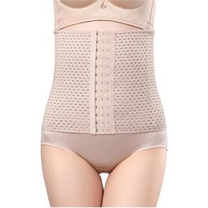 DUNSBY Korsetten voor dames, korset voor dames, tailletrainer, afslankende schede platte buikcinchers, figuurcorrigerende band, bodybuilding korsetten voor vrouwen, korsetten top voor vrouwen, roze,