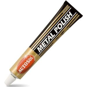 Metal Polish - polijstpasta, reiniger en polijstmiddel, verwijdert roest en andere verontreinigingen van alle metalen (staal, chroom, messing, koper, zilver, aluminium enz.) reinigt sieraden en