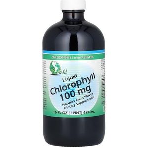 WERELD BIOLOGISCHE CHLOROPHYLL 100MG, 16oz door World Organics