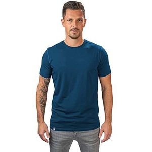 ALPIN LOACKER Merino shirt heren korte mouw, anti-transpiratie-shirt, merinowollen t-shirt, thermisch shirt ademend, poloshirt