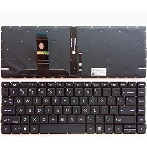 VS voor HP voor ZHAN 66 Pro 14 G4 voor inch G5 Laptop Toetsenbord(Backlit US)