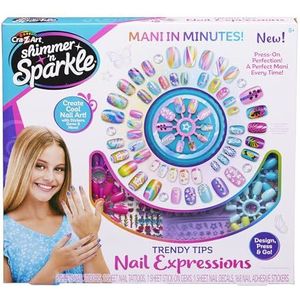 Nagelversiering - Trendy Tips - Press-On Nagels - Diverse Ontwerpen - Creatief Speelgoed