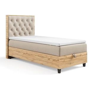 Best For Home Boxspringbed met bedkast Trinity K-14 Plate Single Bonell binnenvering incl. Topper, met levering