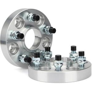 Wielafstandhouders 2 Stuks PCD 5x114.3 15/20/25/30/35/40mm Hubcentric 67.1mm Aluminium Auto Wiel Spacer Adapter 5 Lug PAK Voor Dodge Universal Wheel Spacers(40mm)