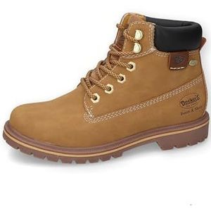 Dockers by Gerli Dames combat boots, vrouwen enkellaarzen, waterafstotend, Golden Tan 910, 39 EU