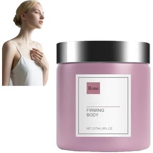 Champagne Lift Body Crème, huidverstevigende crème voor een slappe en gekreukelde huid, hydrateert en verzacht een droge huid voor een jeugdige huid, verbetert een doffe teint (Rose)