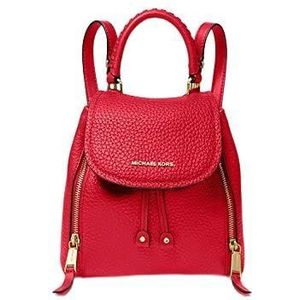 Michael Kors Viv Ladies X-Small Bright Red Leather Casual Daypack 30H9GVBB0L683