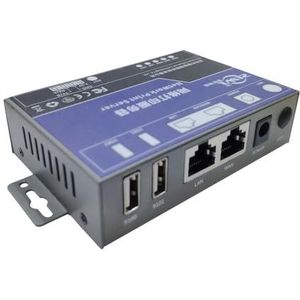 Lubeby Smart Dual Usb-poort Netwerk Print Sharer Draadloze Printer Server PS2121 Commerciële Kantoor LAN Delen WiFi Ontvangen Remote Cloud Printing Apparatuur