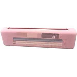 Siliconen make-up kwastenhouder - Siliconen cosmetische organisator - Make-upborstelhouder voor op reis, draagbare make-upgereedschaporganisator voor meisjes, vrouwen, verjaardag, Kerstmis