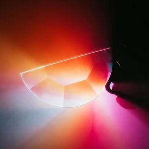 Handheld Split Caleidoscoop SFX Prisma Camera Filter Fotografie Speciale effecten SLR-accessoires(Color:80mm)