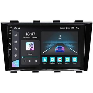 Android 14 GPS Navigation Stereo voor Geely Emgrand EC8 2011-2015 9 Inch 2 Din Car Stereo Radio met CarPlay AHD Omgekeerd beeld Bedieningselementen op het stuur Bluetooth(H6 6G+128G)