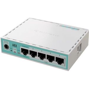 Mikrotik - hEX 5 poort Gigabit 512Mb RAM Router (E50UG)