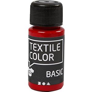 Creativ Company textielverf, 50 ml, rood