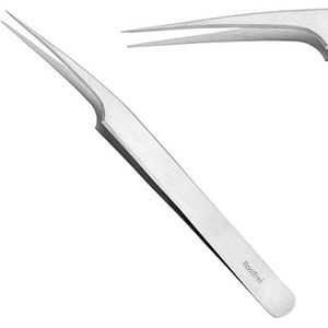 Schwertkrone Puntige pincet, tekenpincet, horlogemakerspincet, splinterpincet, schuin 11,5 cm pincet, puntig voor modelbouw