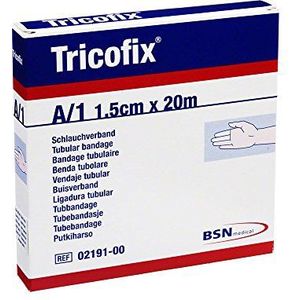 Tricofix - Buisverband - Wit - 1,5 cm x 20 m