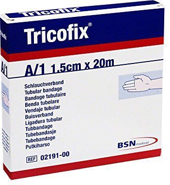 Tricofix - Buisverband - Wit - 1,5 cm x 20 m