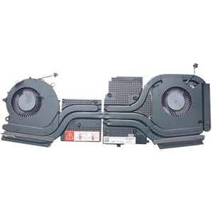 Voor HP X X2S 15-DG TPN-Q215 Laptop CPU GPU Koelventilator met Heatsink L60046-001