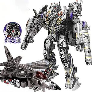 Transformer-Toys Alloy Edition Stikstof Ghost Fighter LS-01 Zeus Actiespeelgoed Vliegtuig Filmversie Hoog inch