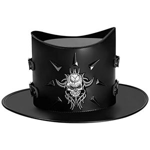 SLEDEZ Unisex Gothic Steampunk Hoeden Stage Performance Punk Magic Hat Gentleman Hoed