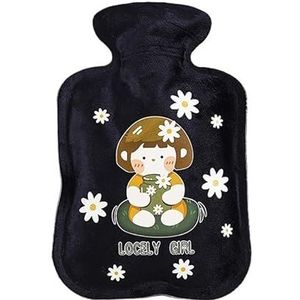 Warmwaterkruik herbruikbare winter warme warmte handwarmer warmwaterflessen voor meisjes stress pijnverlichting therapie warmwaterzakken warmwaterzak (F 11 x 19 cm)