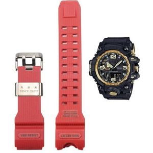 Camouflage Hars Band Geschikt Fit for Casio G-SHOCK GWG-1000 Mudmaster heren Vervanging Band Achteraf Horloge Accessoires (Color : GWG-red-S, Size : GWG1000)