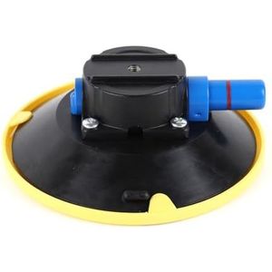 1 Pc 150 mm Vacuüm Zuignap Mount met Vacuümpomp 6 ""Autoruit Glas Kleine Sucker Naad Setter Onderdeel for Graniet Steen(Blue Pump)