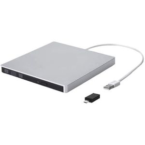 Slanke Externe DVD RW CD-brander, Brander, Lezer, Optische Schijven For Laptop En Pc. Gebruiksvriendelijk