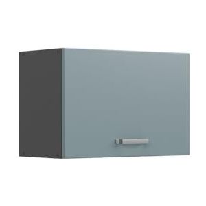 Vicco Hangkast plat keukenkast R-Line Solid antraciet blauw grijs 60 cm modern