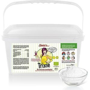 SWEETme Trixie Bio dextrose 5 kg druivensuiker monohydraat poeder snelle energie vegan