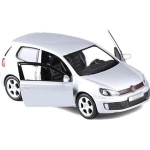 Casting Car Model Voor Go&lf 6 1:36 Legering Automodel Diecast Metalen Speelgoed Voertuigen Automodel Simulatie Deuren Kunnen Open Collectie (Color : White)