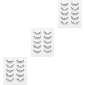 5 sets Lange Diy voor Vrouwen 3d Oog Effect Herbruikbare Set 5pairs*5