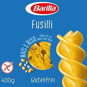 Barilla Pasta Fusilli glutenvrij van rijst en maïs, 1 x 400 g