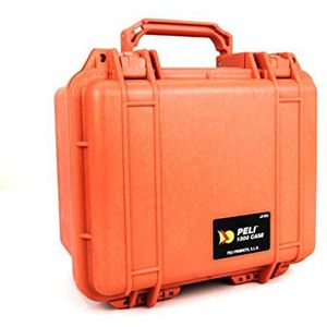 Peli - 1300 - Koffer - Oranje - Sterke Stootvaste Waterdichte
