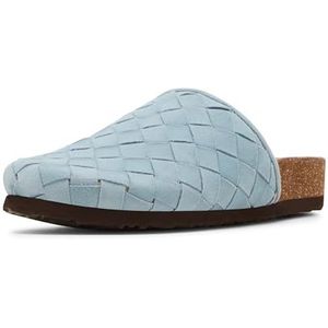 Steve Madden Dames Cecily klomp, lichtblauw suède, 4.5 UK, Lichtblauw Suede, 37 EU