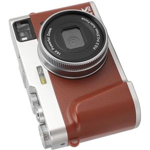 Mini 4K Digitale Camera, AF Autofocus 1/4 Inch Interface Vlogcamera 3,5 Inch IPS-scherm 100 Tot 240 V 16x Zoom voor Fotografie (EU-stekker 110-250V)