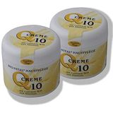 2 x anti-aging co-enzym Q10 crème voor gezicht, hals en decolleté | gezichtscrème | huidverzorging | gezichtsverzorging | lichaamsverzorging | huidcrème voor droge huid