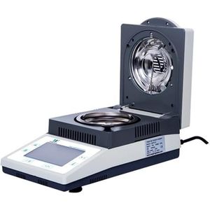 110g 0.001g 0.01% Graan Zaden Poeder Halogeen Verwarming Touchscreen 50g Vochtigheid Vochtmeter tester Nauwkeurig en nauwkeurig meten(MA-50-5)