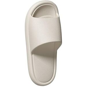 Dia's, EVA zomerpantoffels for dames en heren – Lichtgewicht binnenbadkamer,voor dames en heren(White,46 EU)