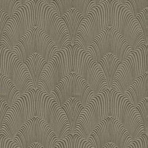behang barokprint taupe 53 cm x 10 m - van Sanders & Sanders