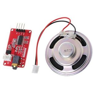 UART Seriële Mono Versterkers Board MP3 Muziekspeler Module Met Speaker