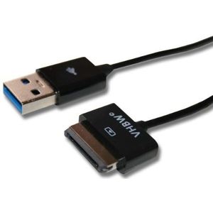 vhbw USB-kabel, datakabel, compatibel met Asus EEE Pad Transformer TF101, TF300, TF201, TF700, TF700T, Slider SL101, Prime TF201, TF101G, TF300T, TF300TG