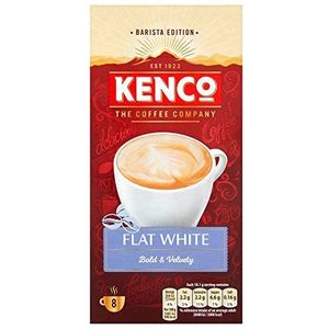 Kenco Platte witte oploskoffie, 144g