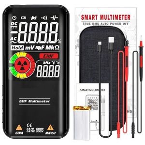 Digitale multimeter Slimme DC AC-spanningscondensator Ohm-diode NCV Hz EMF-tester Detectormeter Professionele multimeter