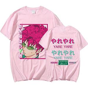xhomeshop Anime The Disastrous Life of Saiki K T-shirts Kusuo Saiki Shorts Mouwen Sweatshirt Kusuo Saiki Tee Cosplay Sweatshirts