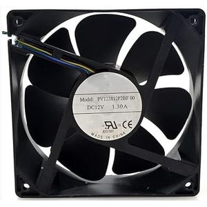 LMNCBVYA Ailsa Hexi 120mm 4-Wire Fan - DC12V 1.30A 15.6W, 3600RPM, Quiet Operation for Laptop