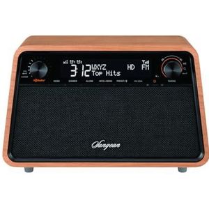 Sangean HDR-19 HD Radio/AM/FM-RDS/Bluetooth/AUX Premium Houten Kabinet Radio