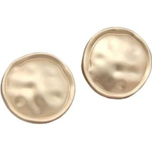 Knop Metalen knop naaiknop 5 stuks onregelmatige gouden zilveren metalen herenjasknoppen for kleding decoratieve chique knoppen naaiaccessoires (Color : Golden_20mm 5pcs)