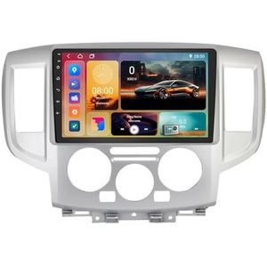 Android 14 GPS Navigation Stereo voor Nissan NV200 NV 200 2009-2023 9 Inch 2 Din Car Stereo Radio met CarPlay AHD Omgekeerd beeld Bedieningselementen op het stuur Bluetooth(A,G5 2G+32G)